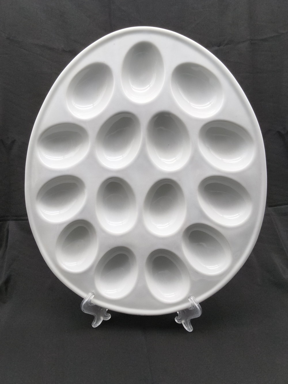 Egg Shaped Devilled Egg Platter - The Chef's Secret Tray